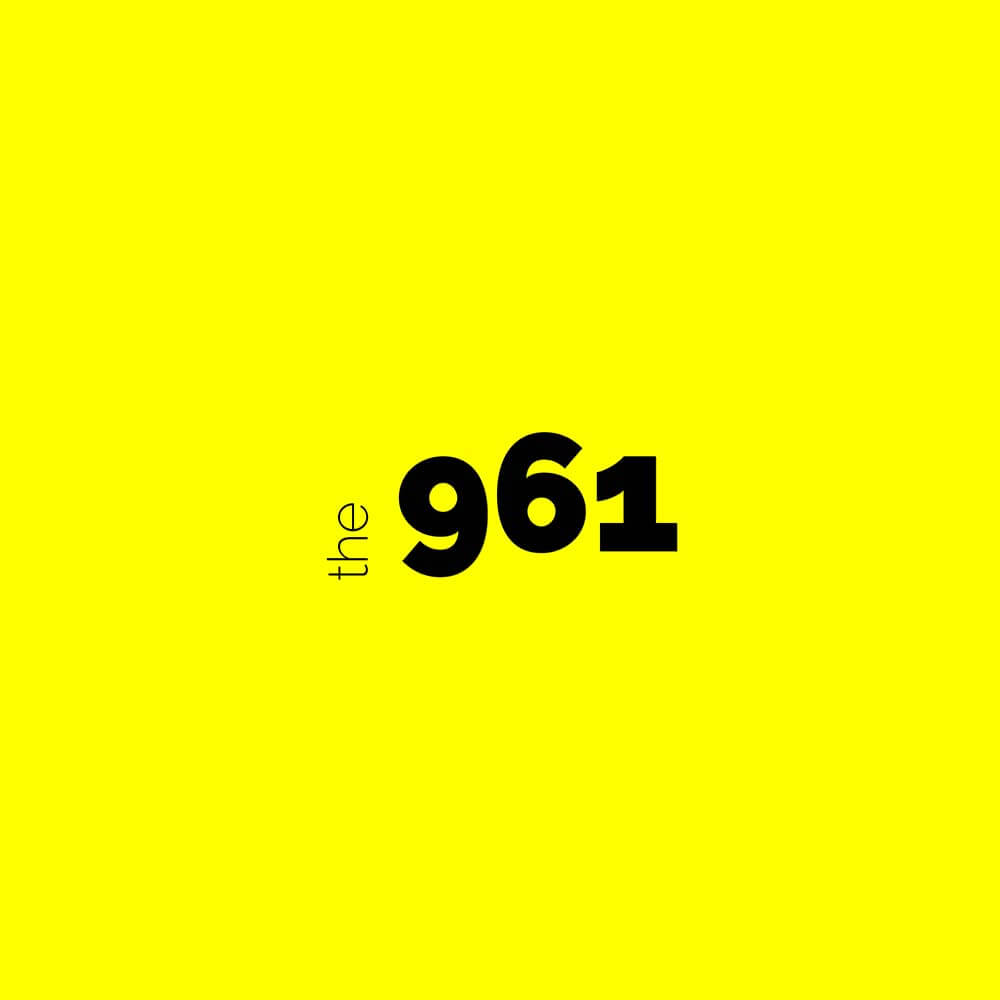 The961 Graphic Design and Rebranding Project